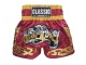 Classic Short de Boxe Muay Thai : CLS-002 Bordeaux